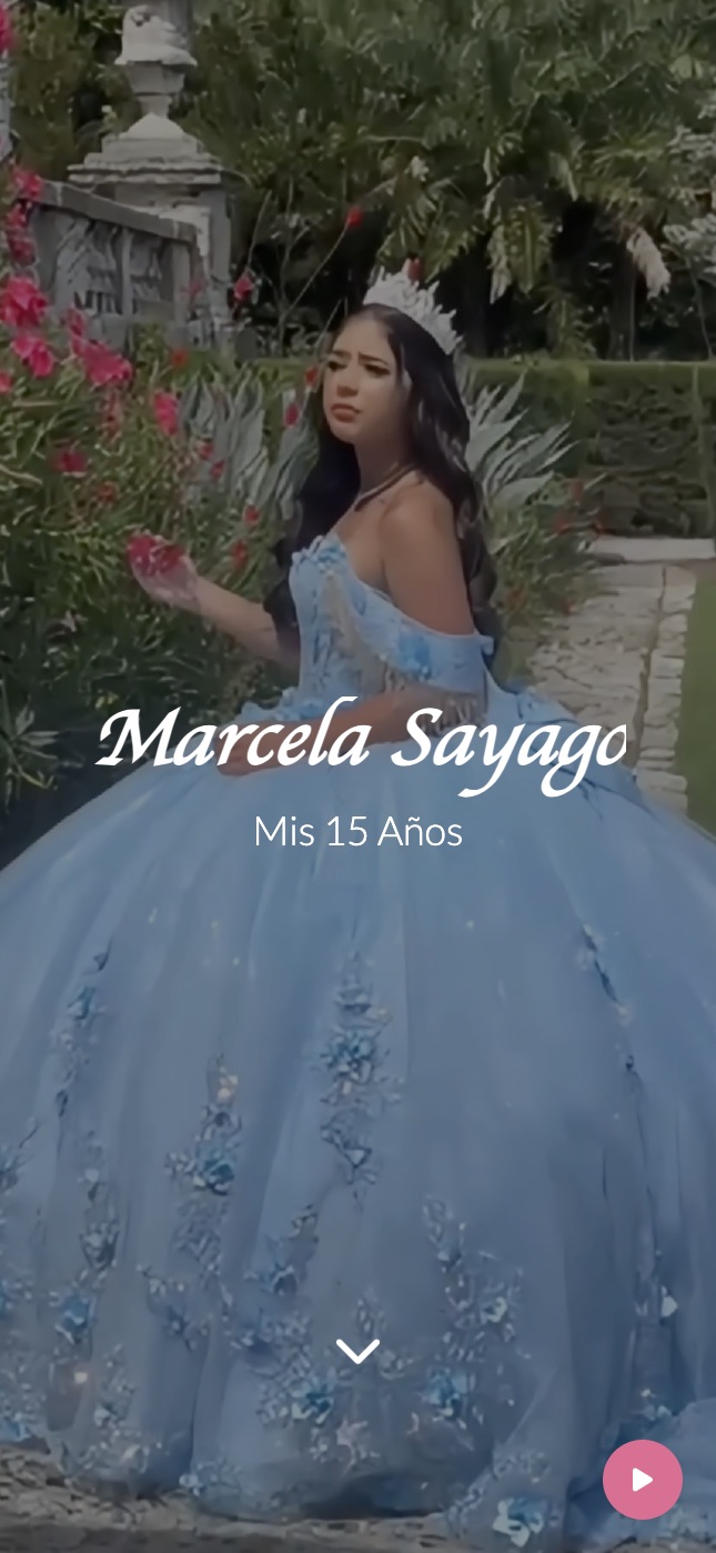 Invitación de XV años