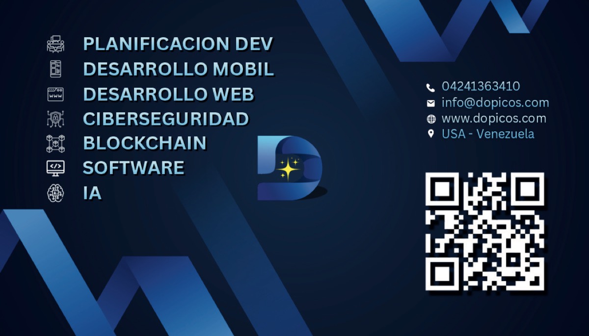 Tarjeta de presentación de Dopicos
